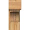 Ekena Millwork Imperial Block Rough Sawn Bracket w/ Offset Brace, Western Red Cedar, 8"W x 20"D x 20"H BKT0806X20X20IMP05RWR - alternate 4